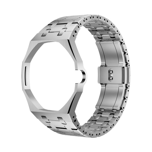 Stainless steel case and steel link bracelet for the Royal Pop 40mm — Royal Pop Style