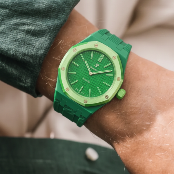 Royal Pop Style Silicone/Bioceramic: The Performance Bracelet for the Royal Pop 40mm