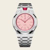Silver steel case and bracelet kit for the Royal Pop 40mm watch — view 1 — Royal Pop Style