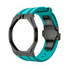 Black stainless steel case with silicone strap for the Royal Pop 40mm — Royal Pop Style