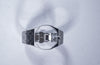 Silver Royal Pop 40mm steel case mod with folding clasp and link bracelet