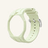 Light green silicone bracelet for the Royal Pop 40mm watch — flexible waterproof sport strap — Royal Pop Style