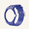 Dark blue silicone bracelet for the Royal Pop 40mm watch — waterproof durable sport strap — Royal Pop Style