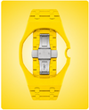 Yellow bioceramic bracelet for Swatch x AP Royal Pop 40mm - Royal Pop Style
