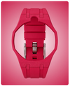 Red silicone bracelet for Swatch x AP Royal Pop 40mm - Royal Pop Style