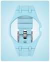 Light Blue silicone bracelet for Swatch x AP Royal Pop 40mm - Royal Pop Style