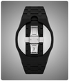 Black bioceramic bracelet for Swatch x AP Royal Pop 40mm - Royal Pop Style